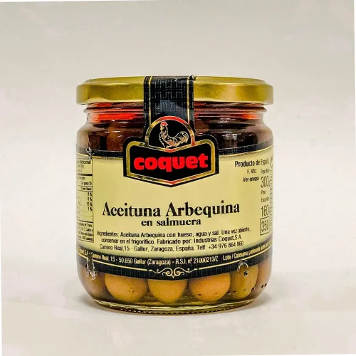 ACEITUNA ARBEQUINA COQUET