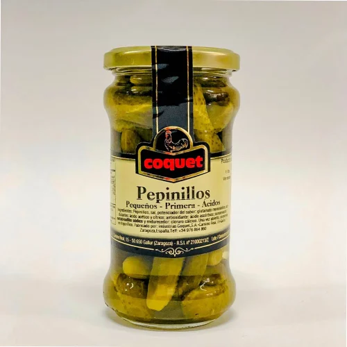 PEPINILLOS PEQUEÑOS PRIMERA ÁCIDOS COQUET