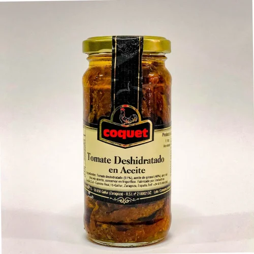 TOMATE DESHIDRATADO EN ACEITE  COQUET
