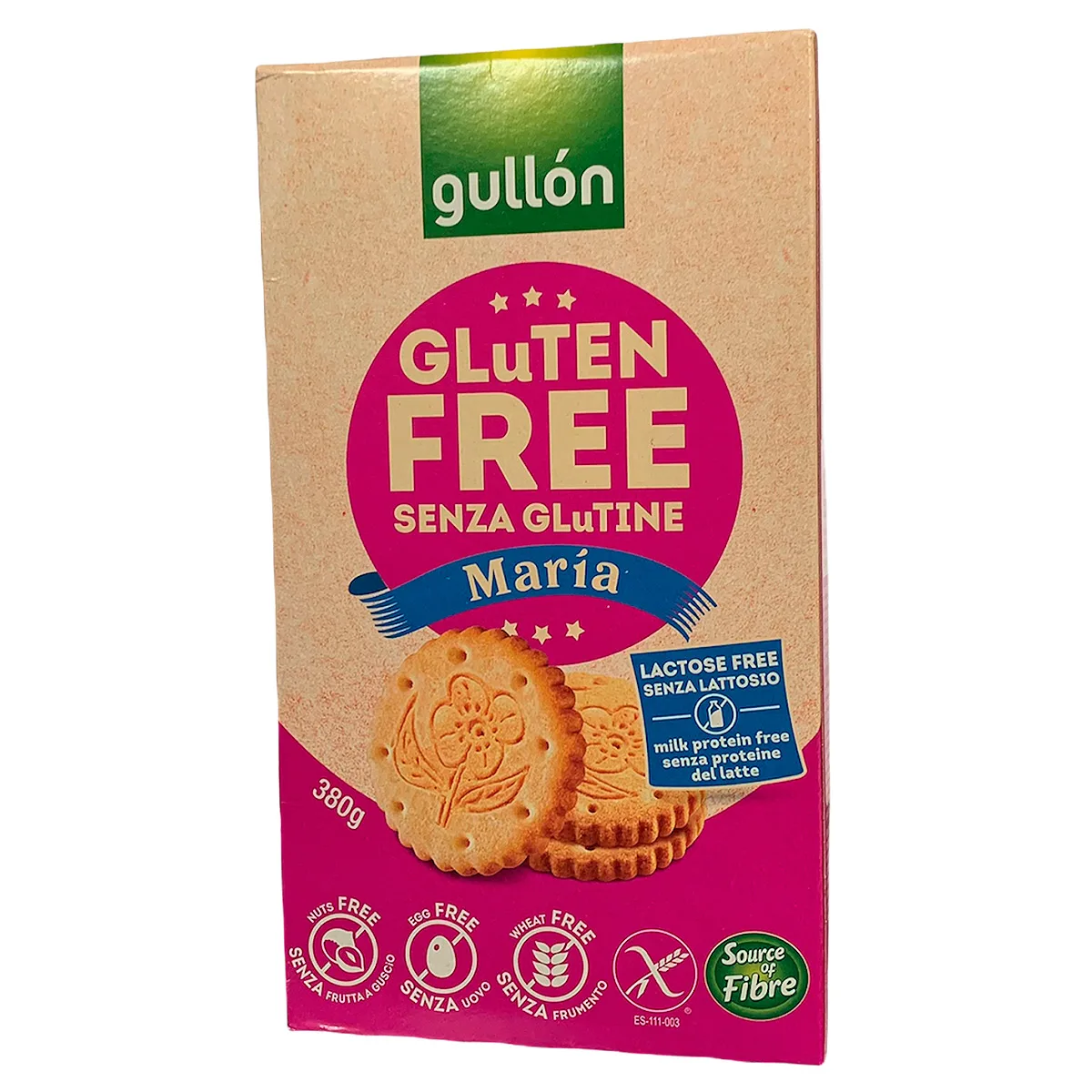 GALLETAS SIN GLUTEN GULLÓN MARIA