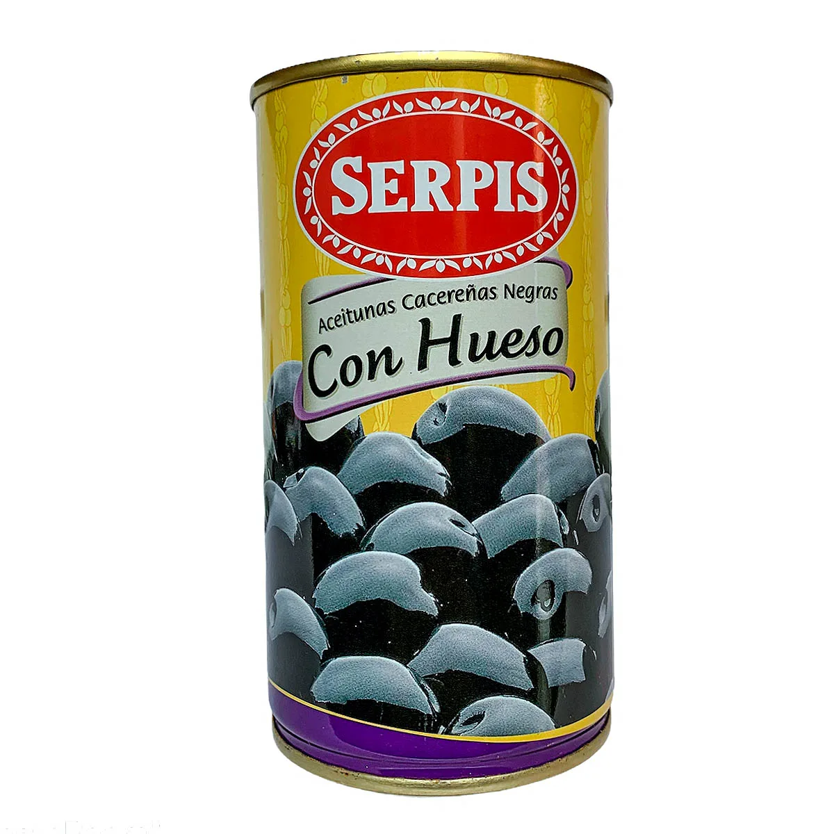 ACEITUNA NEGRA CON HUESO SERPIS
