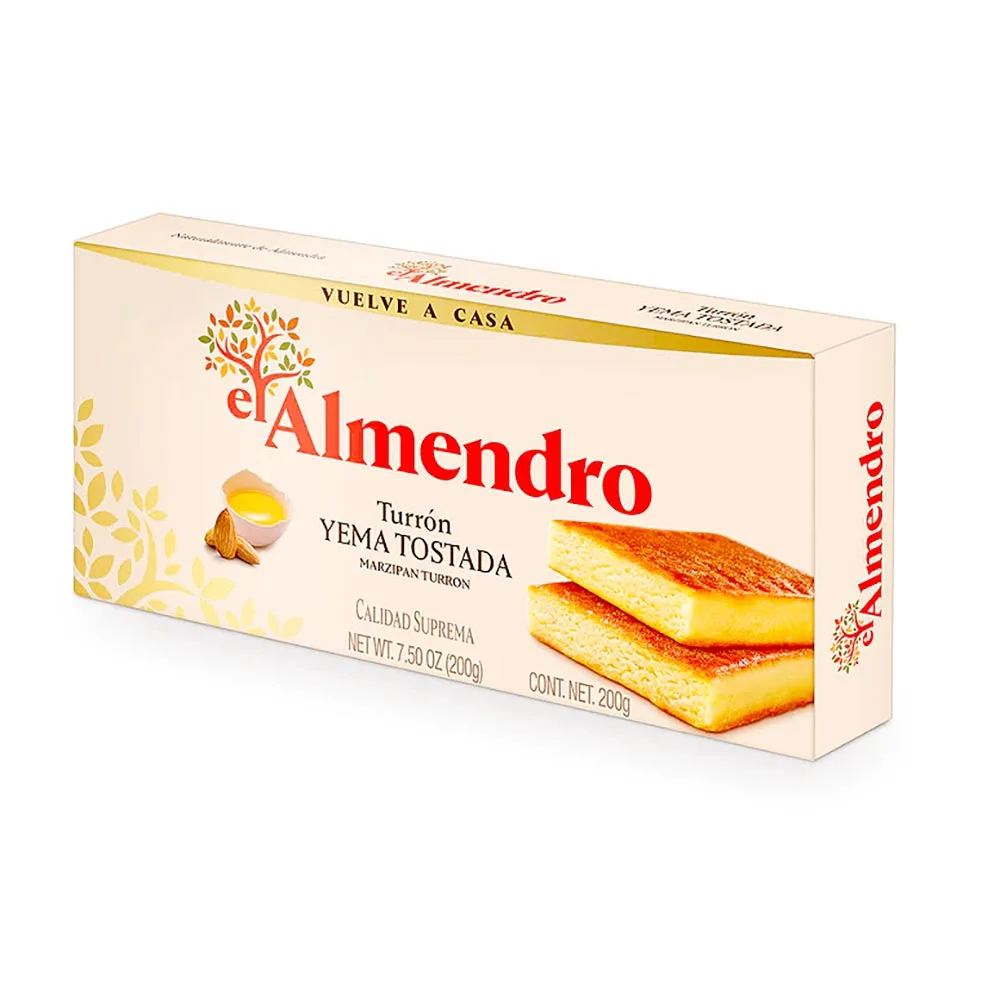 TURRON YEMA TOSTADA ALMENDRO