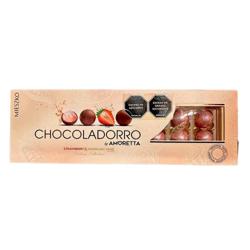 CHOCOLADORRO FRESA Y CHAMPAÑA
