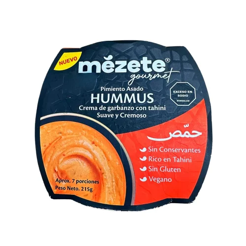 HUMMUS PIMIENTO ASADO MEZETA