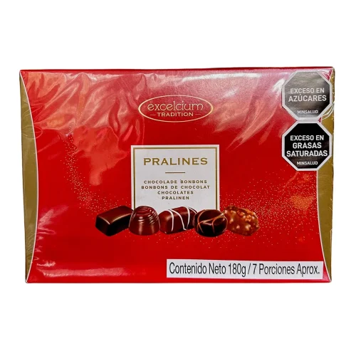 CHOCOLATE PRALIN EXCELCIUM 180GR