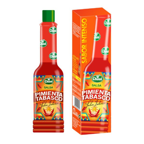 SALSA PIMIENTA TABASCO SABOR INTENSO CHOVI 60G