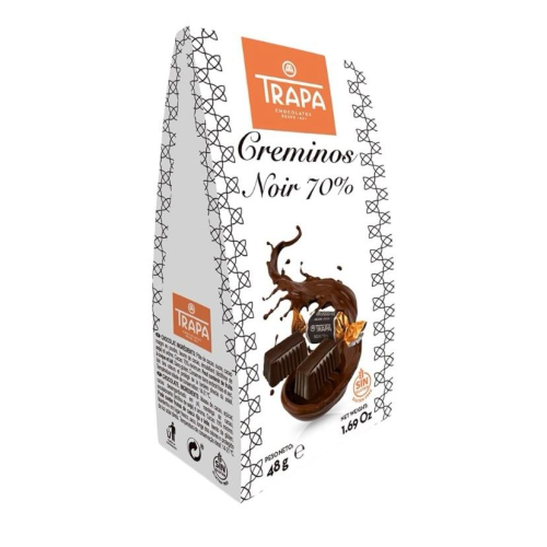 CREMINOS NOIR 70% 48GR. TRAPA