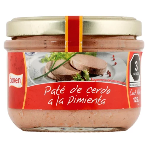 PATE A LA PIMIENTA COREN 125GR