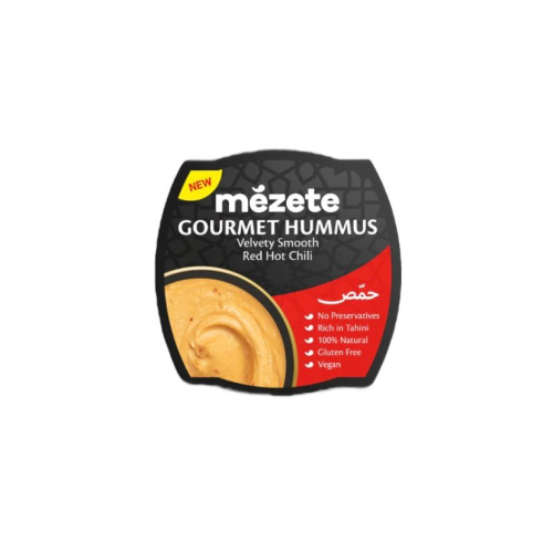 HUMMUS PIMIENTO ROJO PICANTE 70GR MEZETE GOURMET
