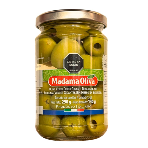ACEITUNAS VERDES GIGANTES MADAMA OLIVA