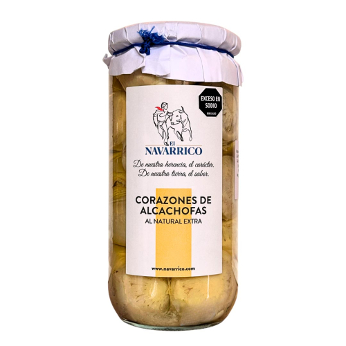 CORAZONES DE ALCACHOFA AL NATURAL EL NAVARRICO